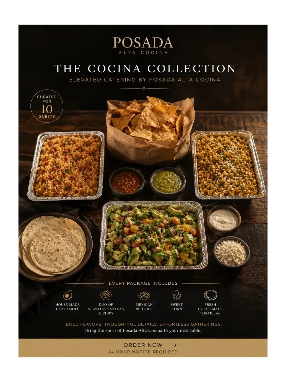 The Cocina Collection — Elevated Catering by Posada Alta Cocina